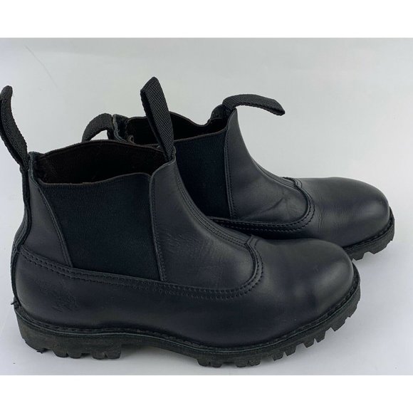 Lastrite‎ New Zealand Mens Black Leather Ankle Boot main image 4
